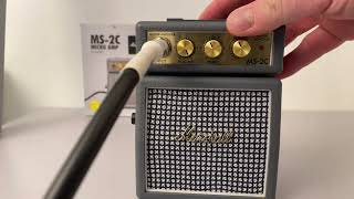 Video thumbnail for marshall micro amp MS-2C by MGFIFA98