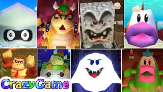 New Mario Party 9 - All New Boss Battles Gameplay (Master CPU)