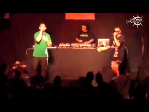 ZIEL & FEMAZ & DJ ALAR en la presentación de "Tela Marinera"