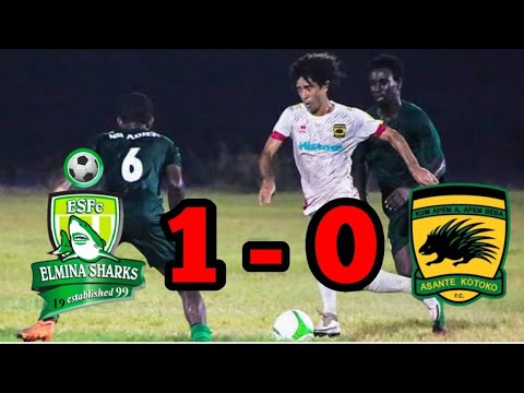 Elmina Sharks vs Asante Kotoko (Gpl wk17 Highlights)