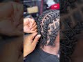 Barrel Twists on Locs 🌟🔥 #locs_18 #shortsvideo