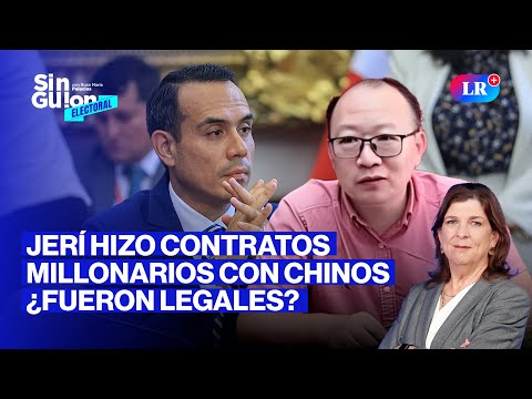 JOSÉ JERÍ Y FAVORITISMO CON LAS EMPRESAS CHINAS + ELECCIONES | SIN GUION CON ROSA MARÍA PALACIOS