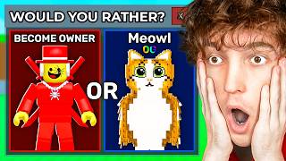 Extreme Steal A Brainrot Would You Rather!