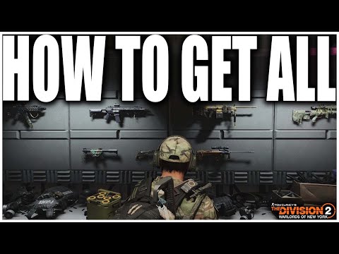 THE DIVISION 2 BEGINNERS GUIDE TO UNLOCKING EVERY EXOTIC IN THE GAME! EASY HOW TO UNLOCK ALL!
