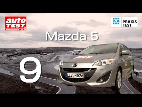 The ZF practical test 2014 - 9th place Mazda 5
