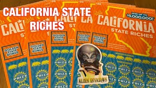 California State Riches Tickets‼️ California Lottery Scratchers🤞🍀🍀🍀