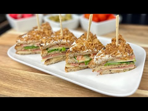 RECETTE RAFRAÎCHISSANTE D’ÉTÉ☀️ LE CLUB SANDWICH 🥪AVEC MON PETIT PLUS QUI FAIT TOUTE LA DIFFÉRENCE