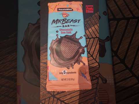 Mr BEAST Feastables flavor  Chocolate Sea salt #chocolate #feast #chocolatelover #mrbeast