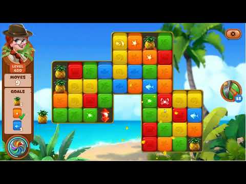 Lost Island Blast Adventure Level 450 - No Boosters