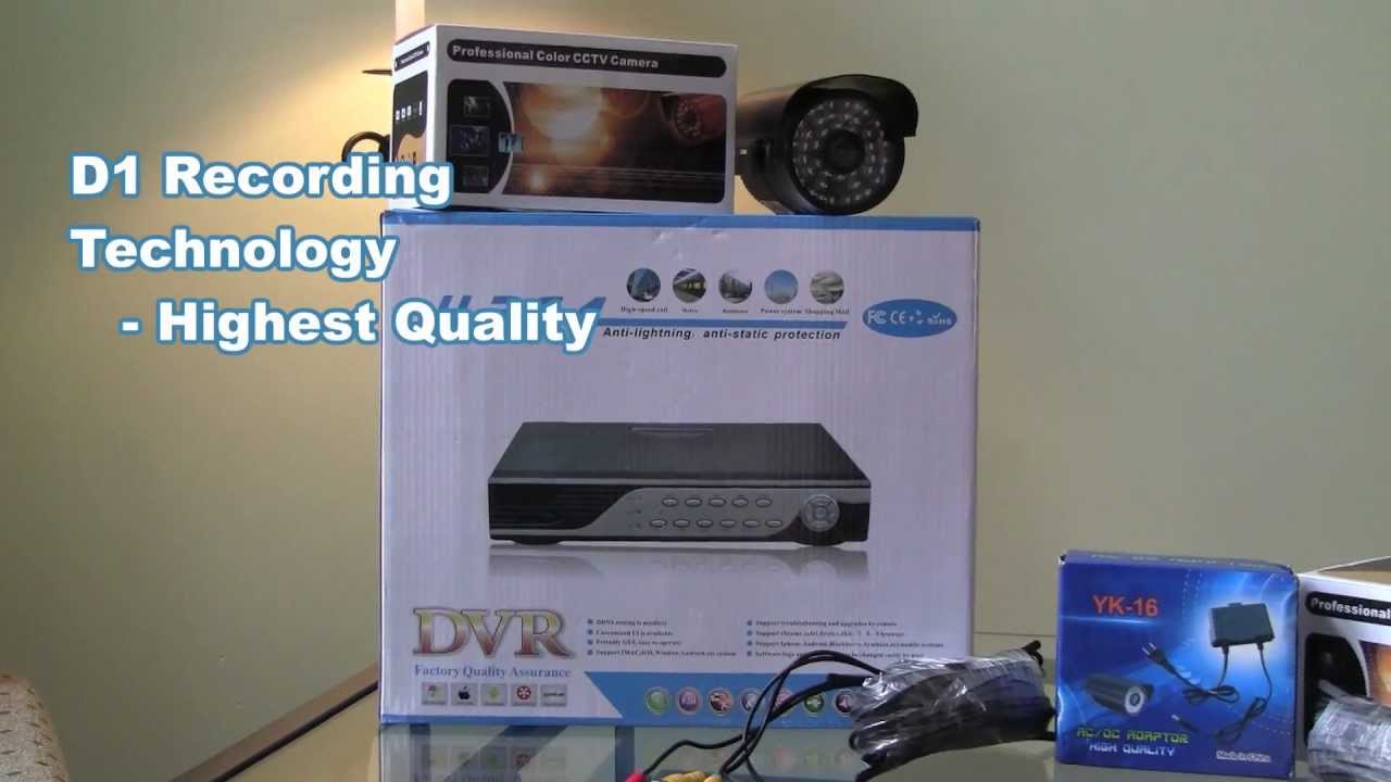 TITAN 4 Channel High Performance Security Camera System | Overview