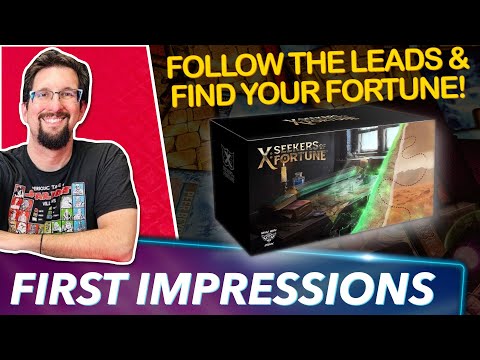 X Seekers of Fortune Card Game First Impression Review