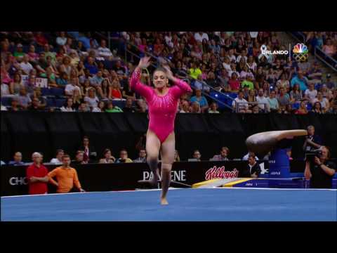 Laurie Hernandez - Floor - 2016 P&G Gymnastics Championships - Day 1