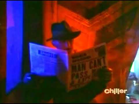 Freddy Krueger reading a Newspaper on Freddy's Nightmares