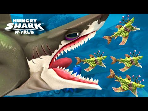 NEW MEGALODON SPECIAL LIVE EVENT IN THE ARABIAN SEA | Hungry Shark World | @vier1gaming419