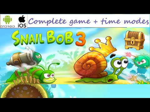 Snail Bob 3 Complete game including all time modes levels