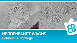 Herrenfahrt Wachs Premium Autopflege Erfahrungen Herrenfahrt Test Premium Carnauba Wax Probe Box