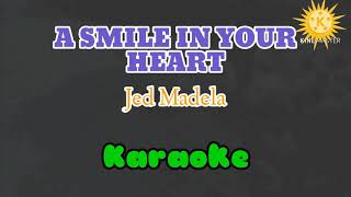 A smile in your heart~Jed Madela KARAOKE
