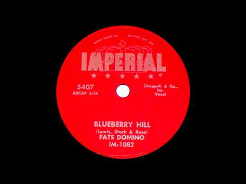 Fats Domino   Blueberry Hill Imperial 5407, 78 rpm, AES curve