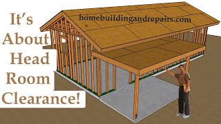 Learn How To Build A Patio Roof Under Your Existing Roof - Design Problems And Building Codes