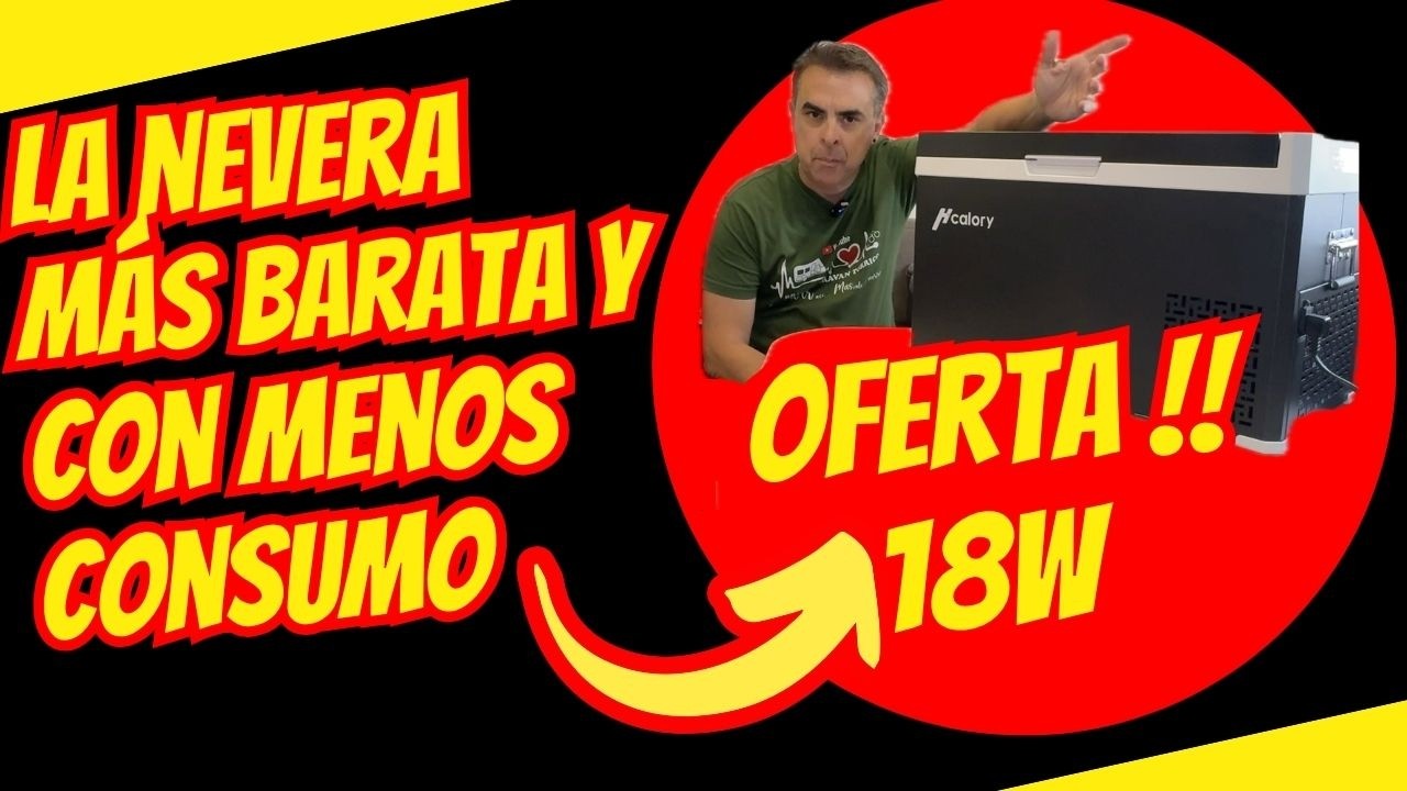 La nevera MÁS BARATA y que menos CONSUME de HCALORY en Banggood