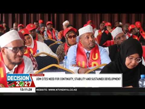 UDM party backs President Ruto's re-election bid