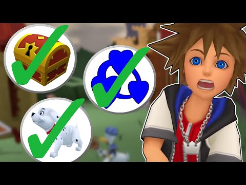 Item Hunt: All Items in Wonderland (Kingdom Hearts Final Mix)