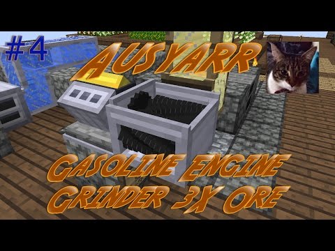 RotaryCraft Gasoline Engine, Grinder 3 times ore processing