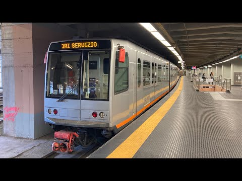 Viaggio lungo la METROPOLITANA DI GENOVA, a bordo dei treni di prima e seconda generazione!