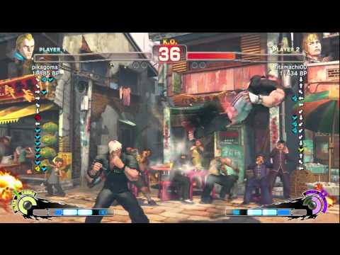 Super Street Fighter IV - sitamachi00 (Cody) Vs pikagoma (Abel)