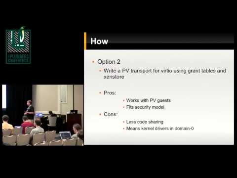 Virtio on Xen