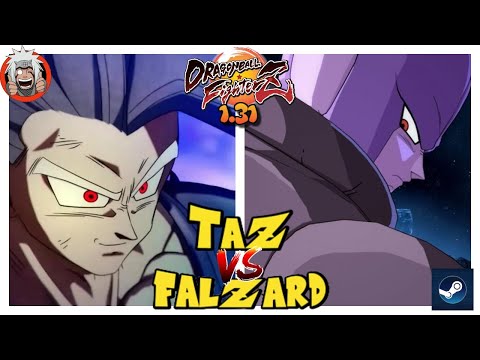 DBFZ Taz vs Falzard (GogetaSSB, Gohan, Vegeto) vs (VegetaSSB, Hit, A18) Ver 1.31