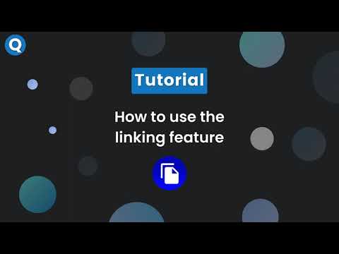 How to use the Linking feature in our upload field
