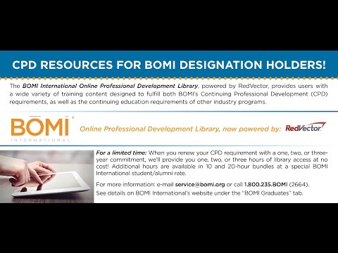 How To Use BOMI's Free Online Professional Development Library