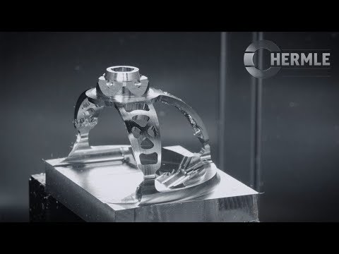 Вертикальный фрезерный пятиосевой обрабатывающий центр с ЧПУ Hermle AG C 12 - Видео c Youtube №3