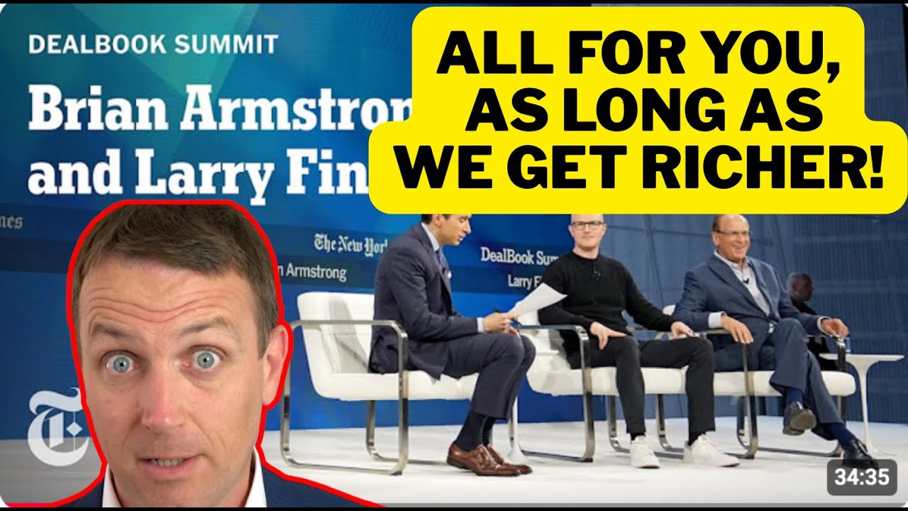 Wall Street Is About Money Laundering And Thieves With BlackRock & Coinbase on Top!