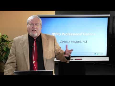 NSPS Professional Canons Course Preview
