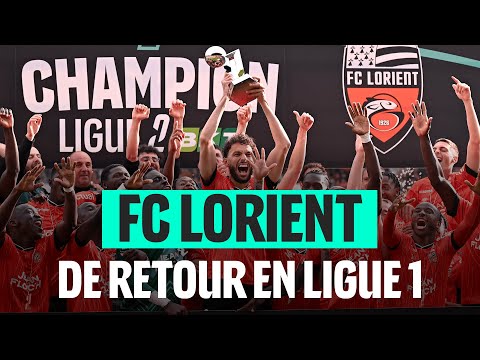Focus sur la GRANDE SAISON du FC Lorient : Champion de Ligue 2 BKT 2025 🏆