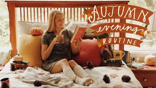 COZY FALL NIGHT ROUTINE || atmospheric &amp; autumnal evening 🍁