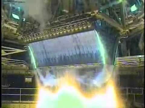 XRS-2200 Linear Aerospike Engine Test fire at NASA Stennis Space Center (SSC)