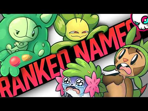 Ranking EVERY Pokemon Name - Sinnoh / Unova / Kalos