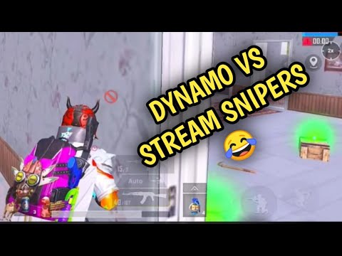 DYNAMO IMPOSSIBLE SURVIVE AGAINST STREAM SNIPER PUBG MOBILE #dynamogaming