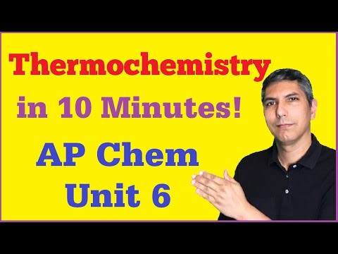 AP Chem Unit 6 Review - Thermochemistry in 10 Minutes!