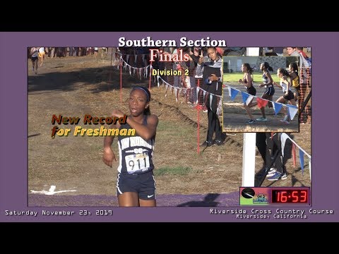 2019 XC - CIF-ss FINALS - 1 (Div 2 Girls)