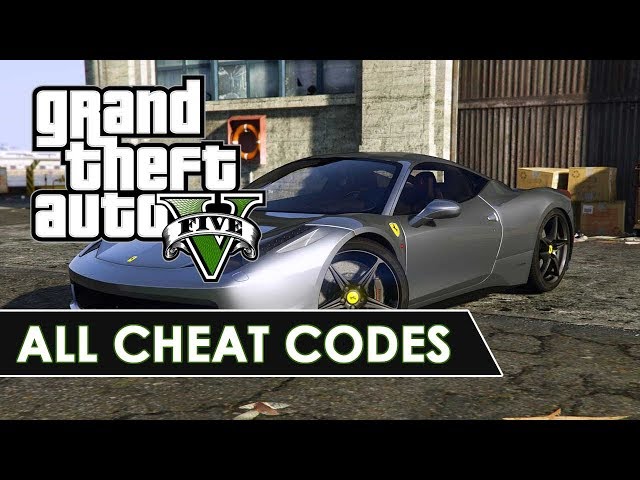 gta cheats for gta 5