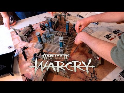 Meet Me At The Shattered Temple! Warcry Orcs Vs. Nighthaunts