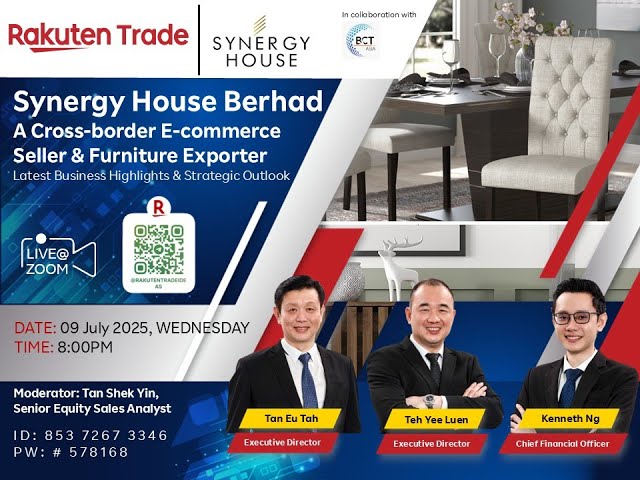 Rakuten Trade Ideas Webinar - Synergy House Berhad