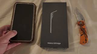 S25 Edge - Unboxing and  First Impressions 