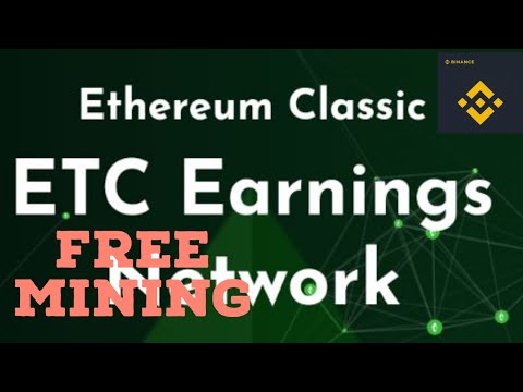 Earn ETC for free, mining site