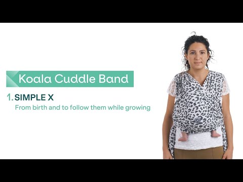 How to Use the Koala Cuddle Band 2 – Front Cross Carry Tutorial | Koala Babycare Malaysia