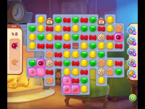 Homescapes Level 854 Completed